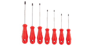 İzeltaş Delikli Torx Uçlu Tornavida Seti 7 Parça