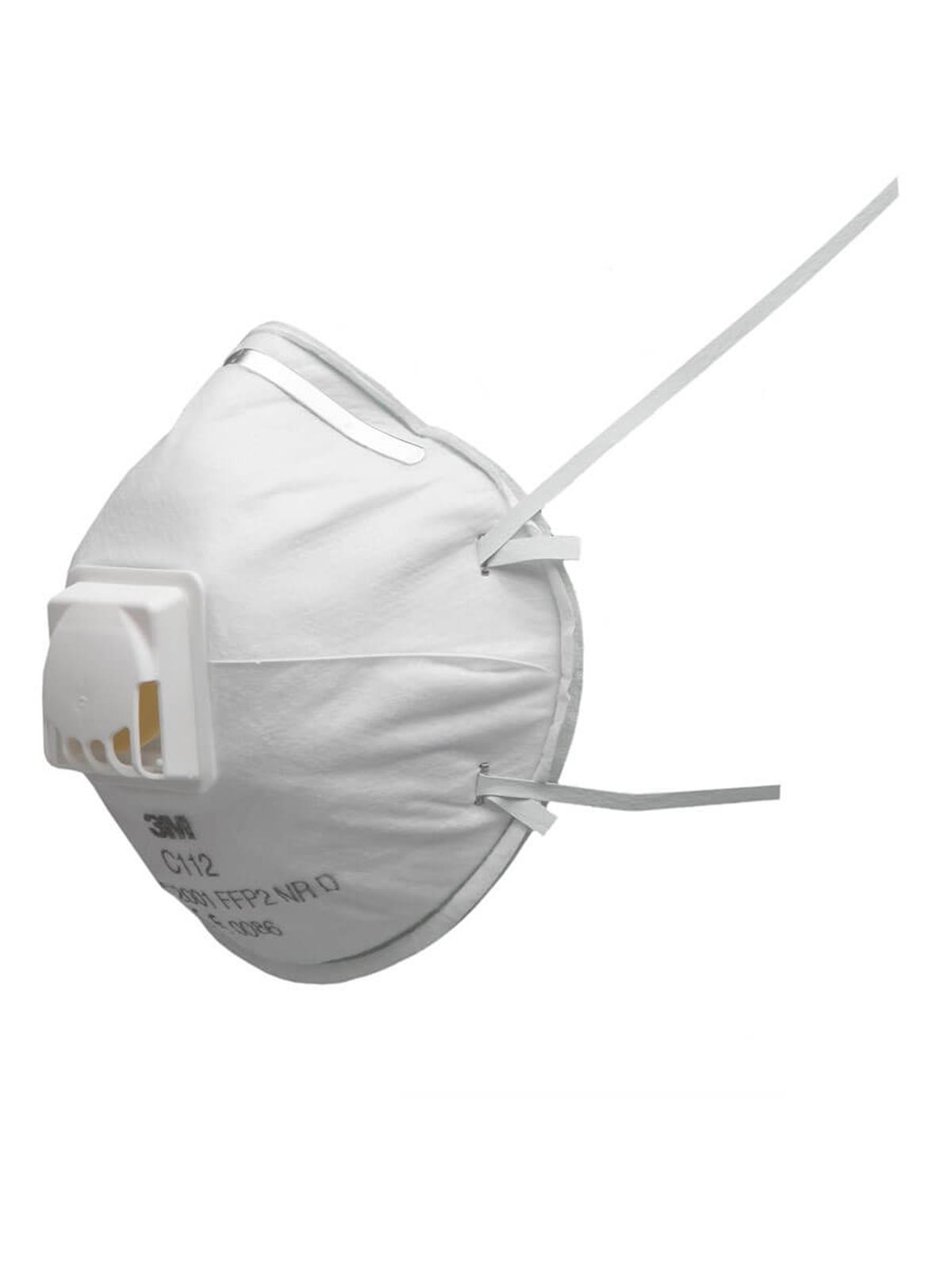 3M C112 FFP2 Ventilli Konik Toz Maskesi  