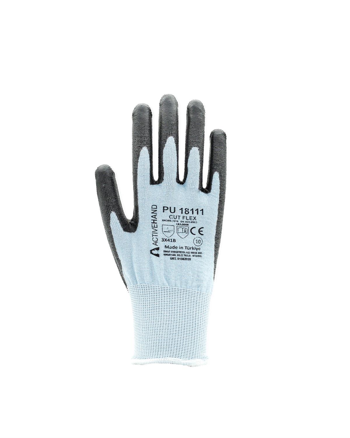 Activehand PU-18111 Poliüretan Kesilme Dirençli Eldiven 7 