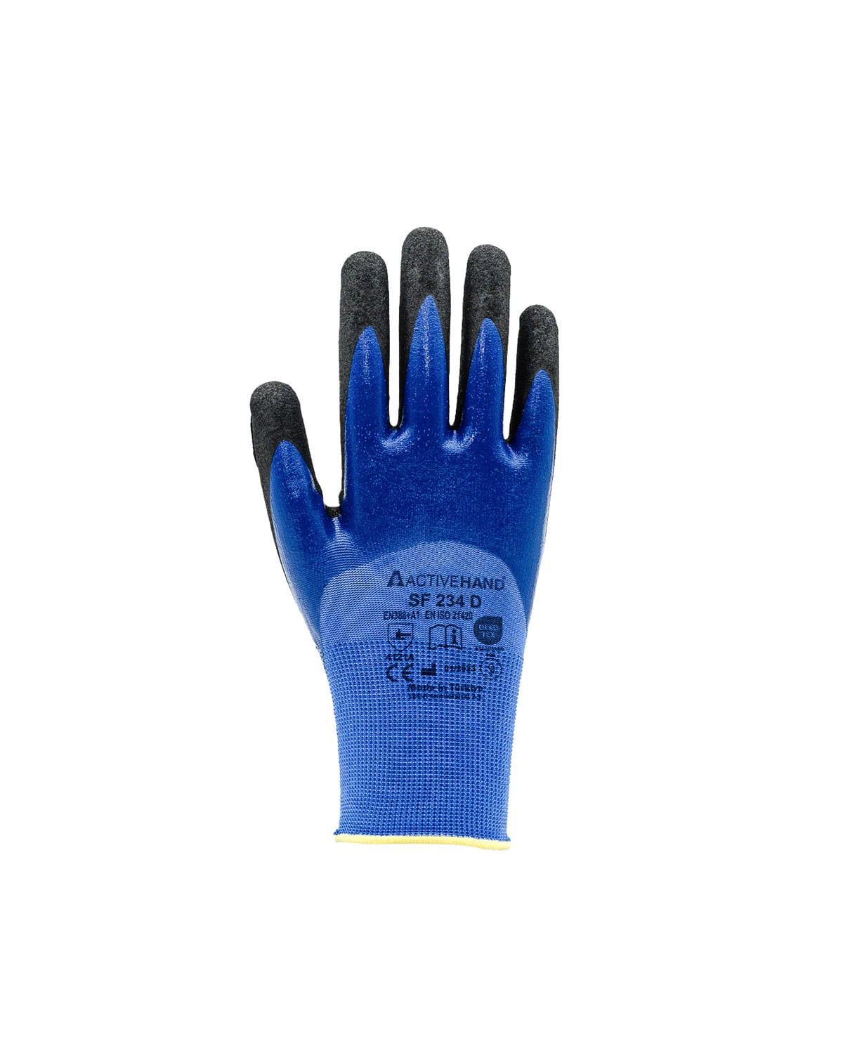 Activehand SF-234D Sandy Finish Nitril 3/4 A Kesilmez Eldiven 7 
