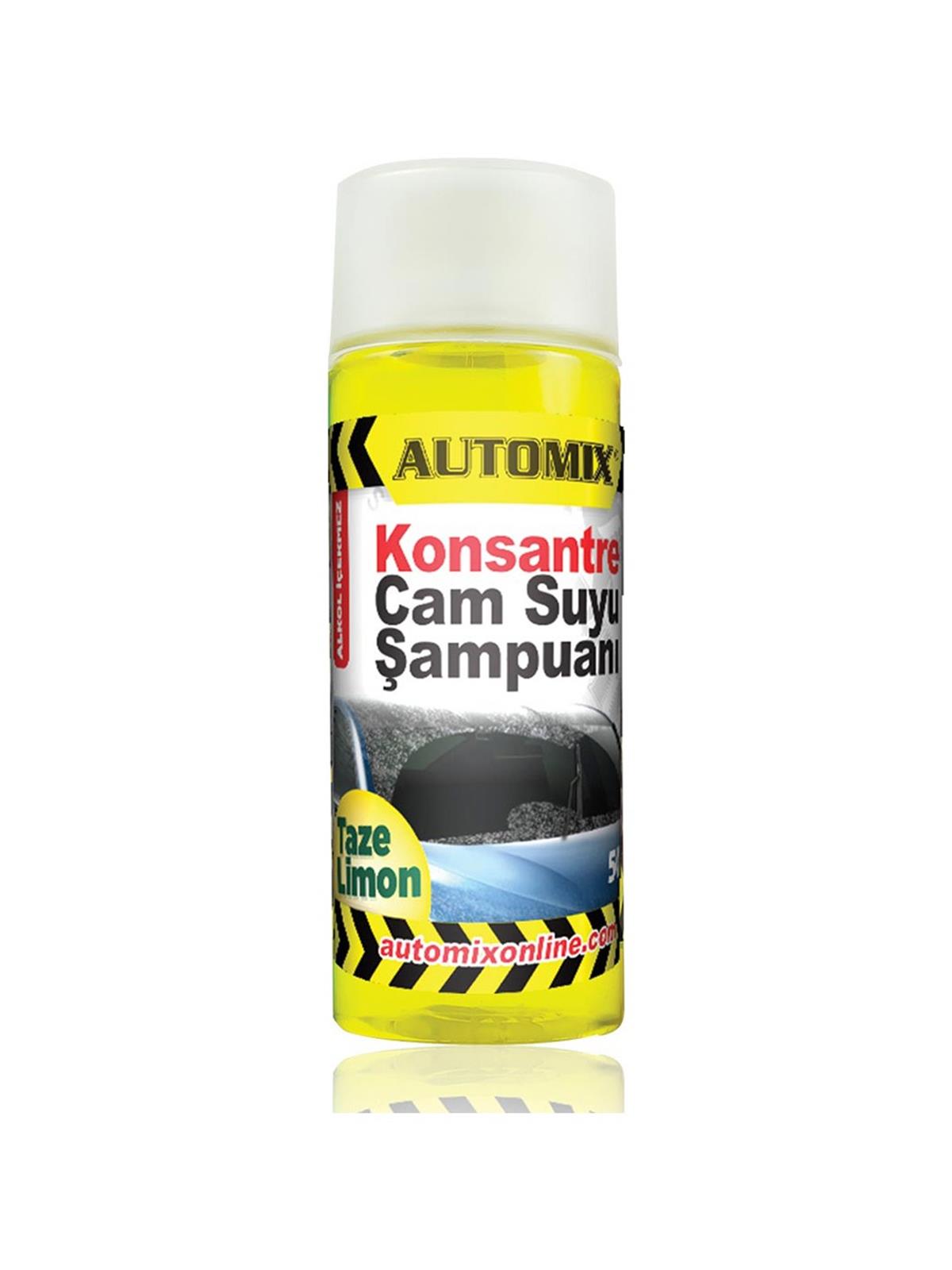 Automix 50 ML Cam Suyu Şampuanı Taze Limon