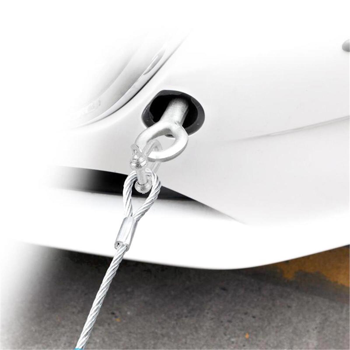 Automix Karabinalı Çelik Çeki Halatı 3Ton