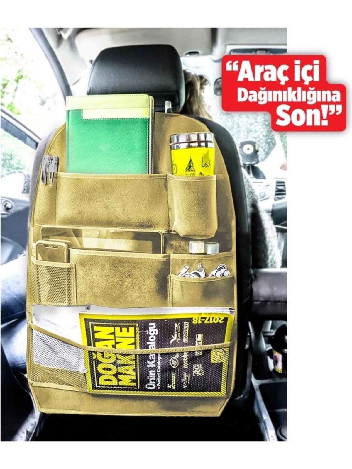 Automix Süet Organizer Bej