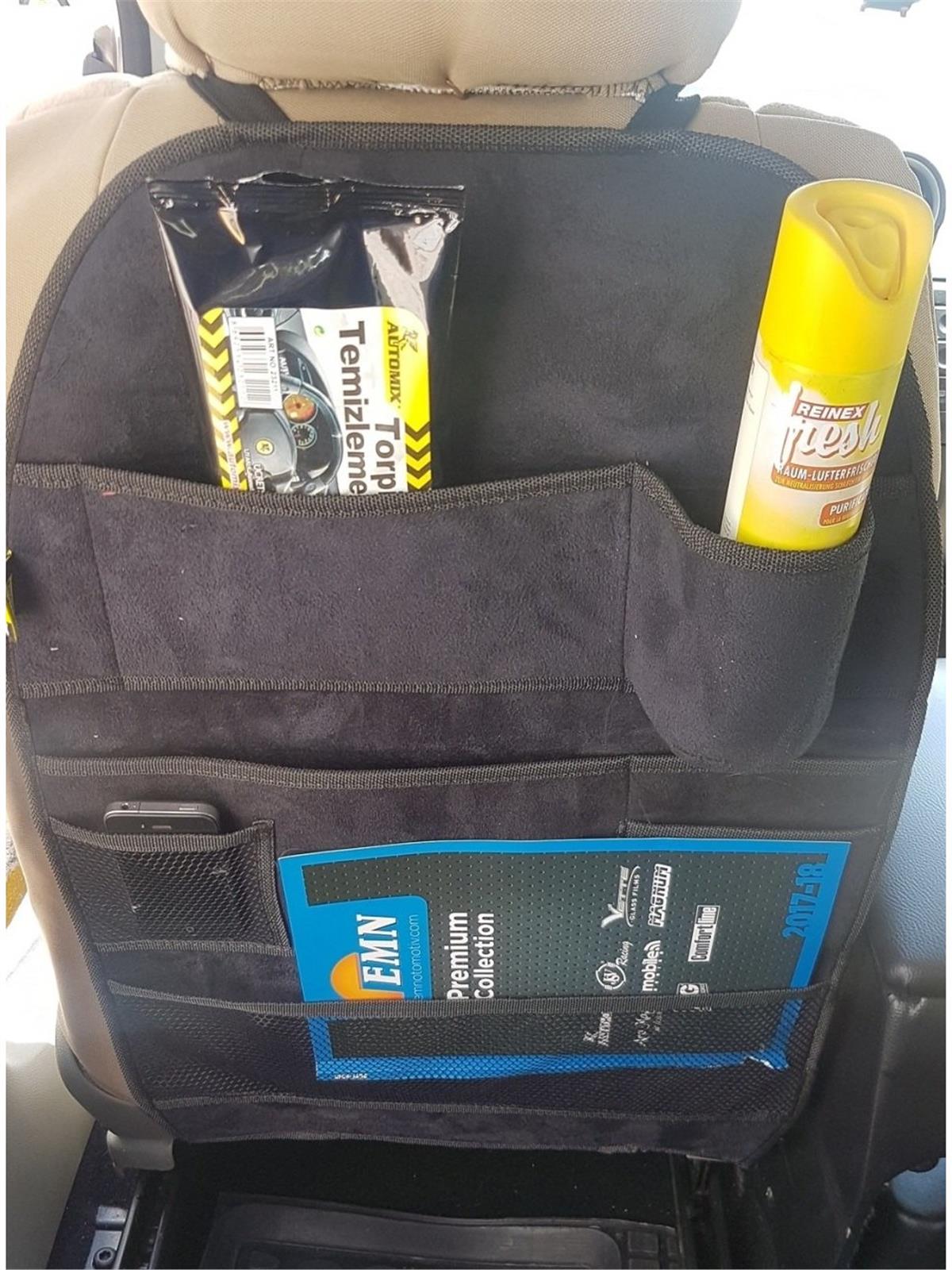 Automix Süet Organizer Siyah