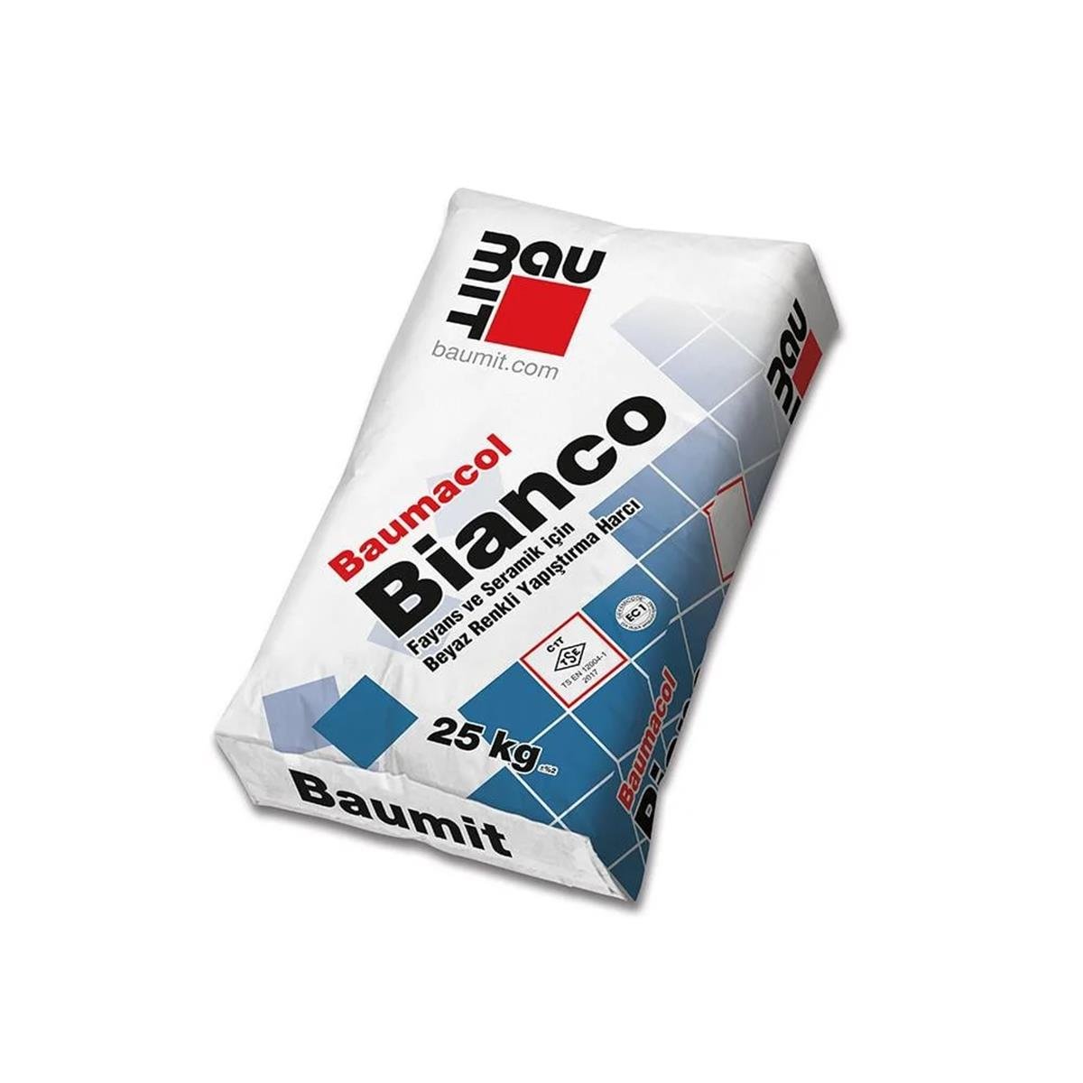 Baumit Baumacol Bianco Seramik Yapıştırıcı C1 Beyaz 25 KG