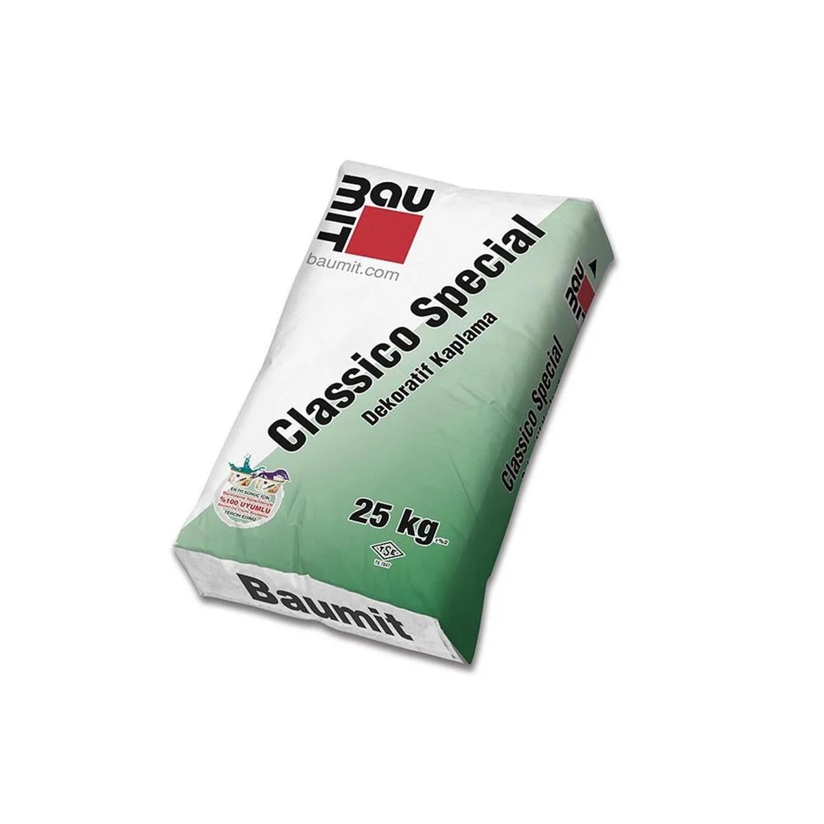 Baumit Classico Special Dekoratif Sıva 2 mm 25 KG