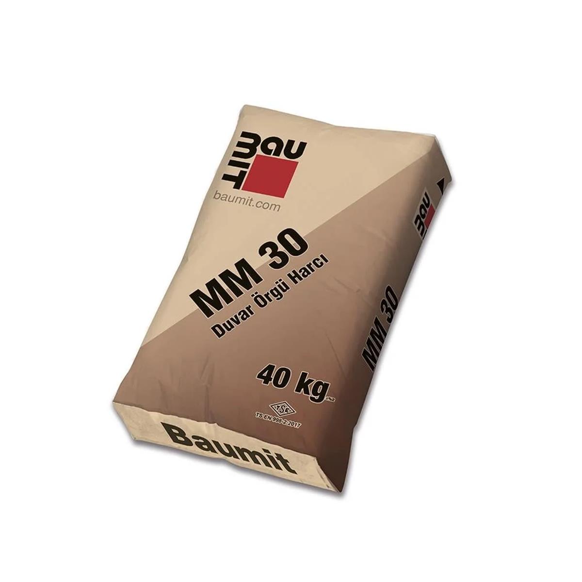 Baumit MM 30 Tuğla Duvar Örgü Harcı 40 KG