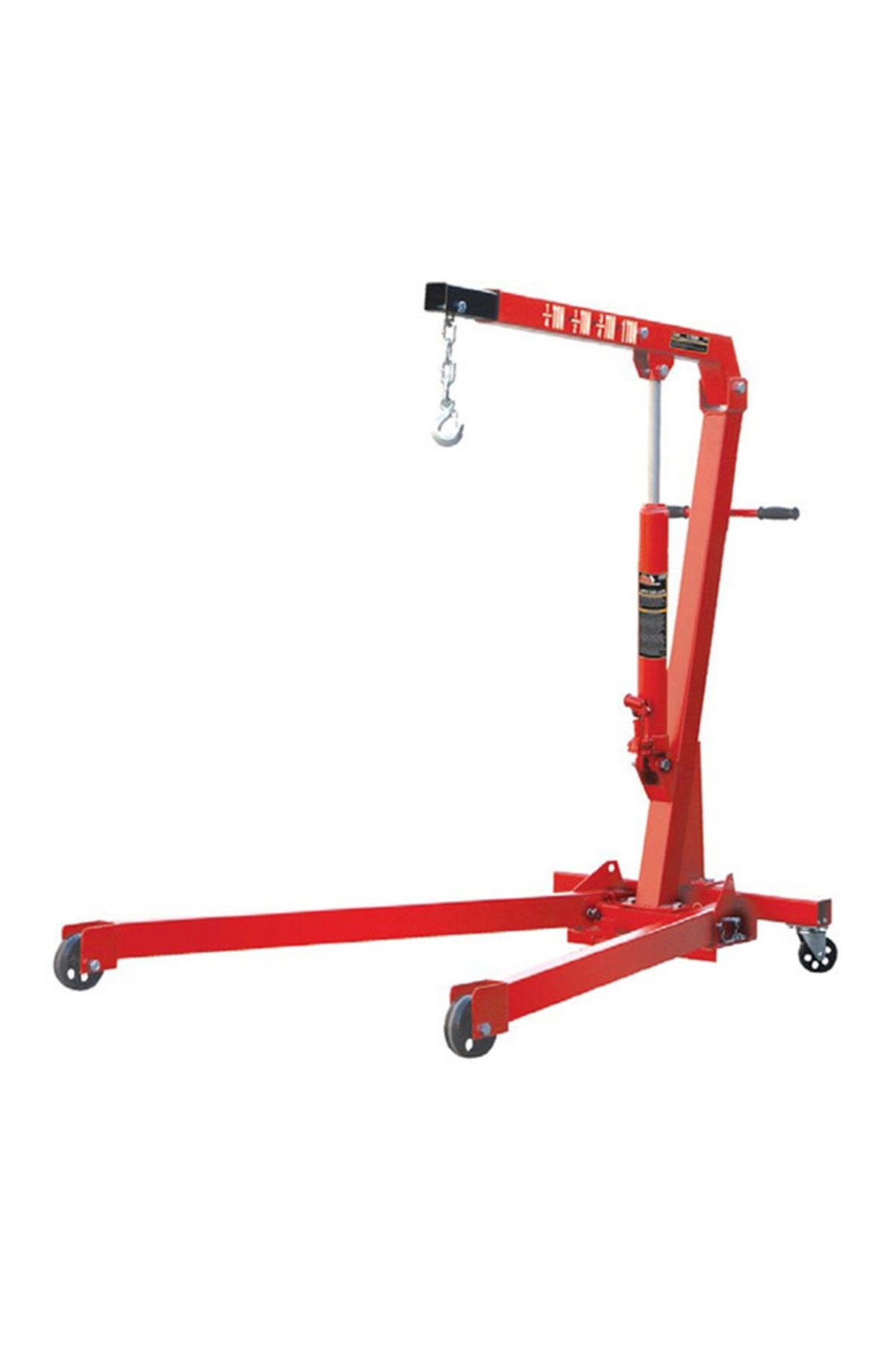 Bigred T31002 3 Ayaklı Katlanır Vinç 1 Ton