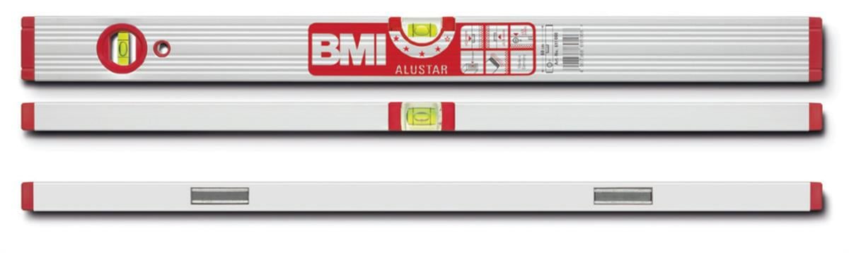 BMI Alustar Mıknatıslı Alüminyum Su Terazisi