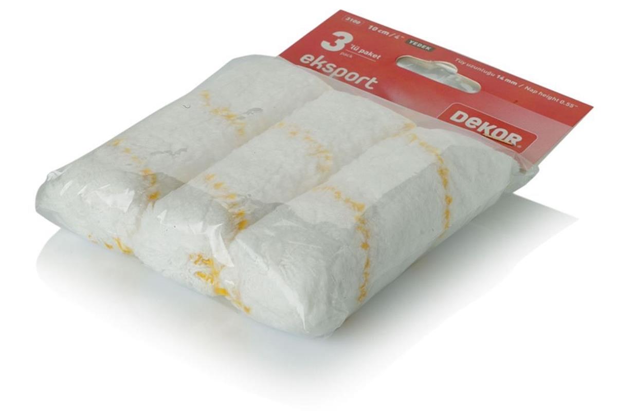 Dekor 3100 Eksport Kalorifer Rulo Yedeği 3'lü