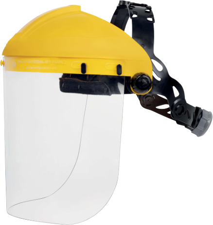 Delta Plus Balbi2 Şeffaf Ön Korumalı Yüz Siperi  