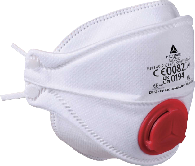 Delta Plus M1305V FFP3 Ventilli Maske (10 Adet)  