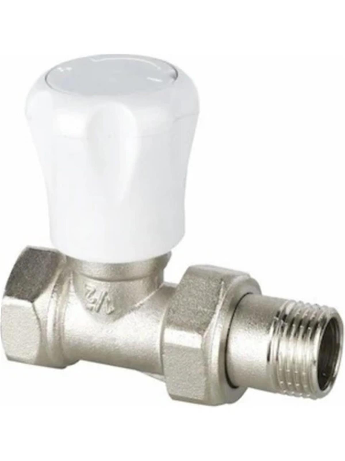 E.C.A. Düz Radyatör Vanası 1/2