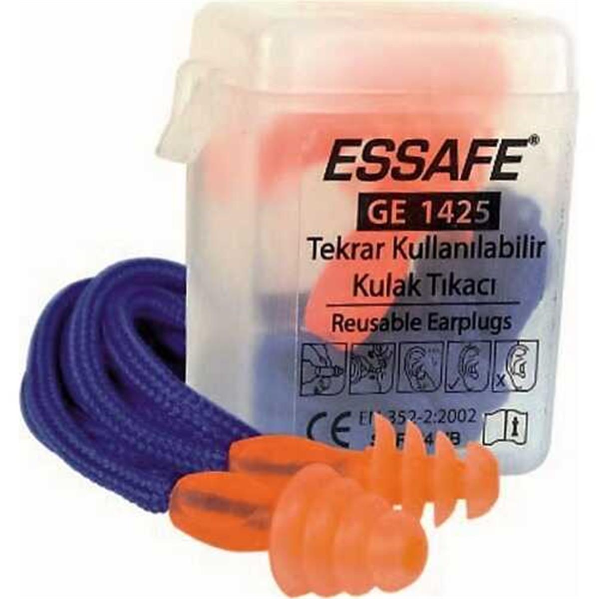 Essafe GE1425 İpli Kulak Tıkacı  