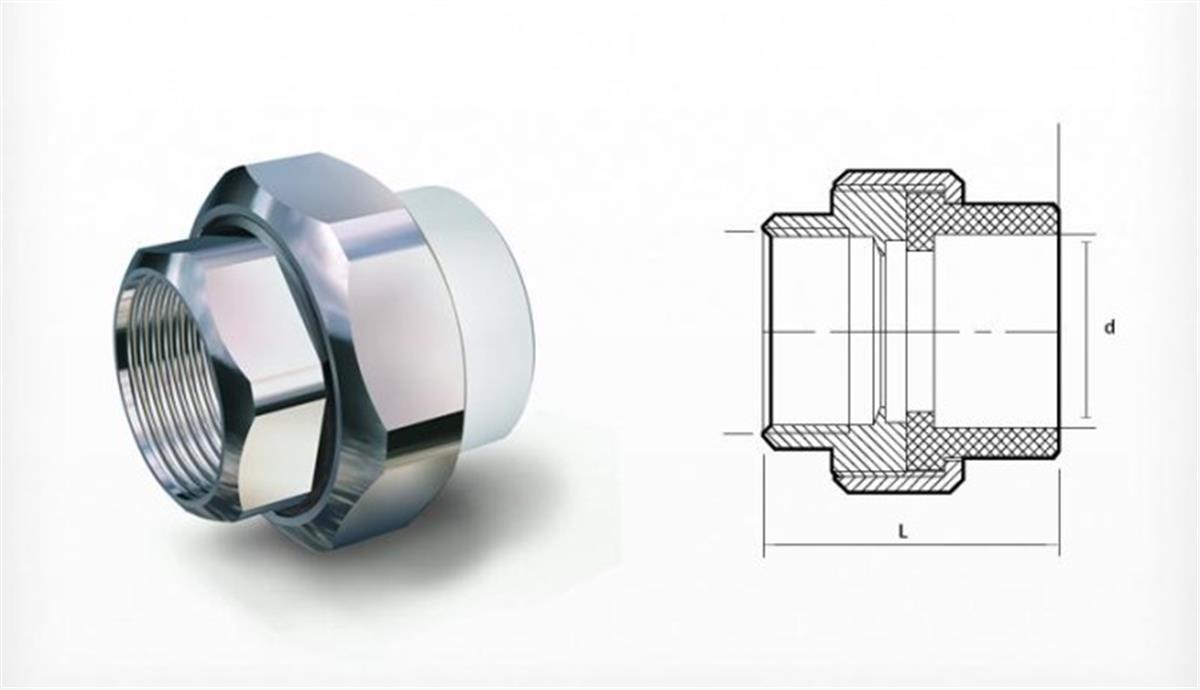 Fırat PPRC İç Dişli Oynar Başlıklı Rakor