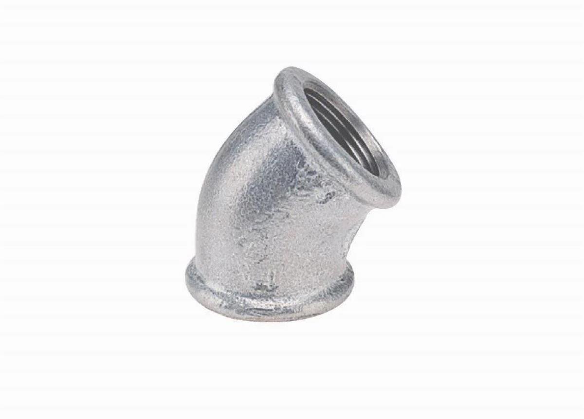 Galvaniz Dirsek 45°