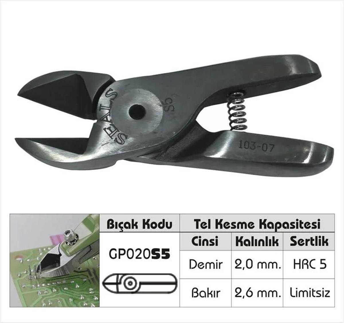 Gison GP-020S5 Yan Keski Yedeği 