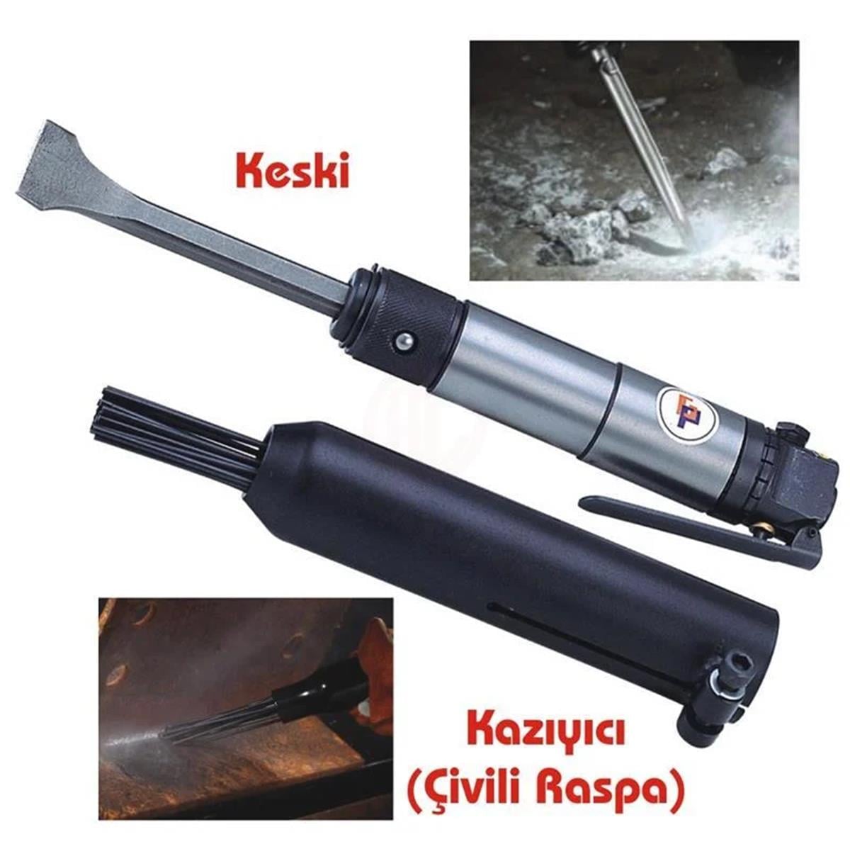 Gison GP-851E Havalı Keski (Çivili Raspa)