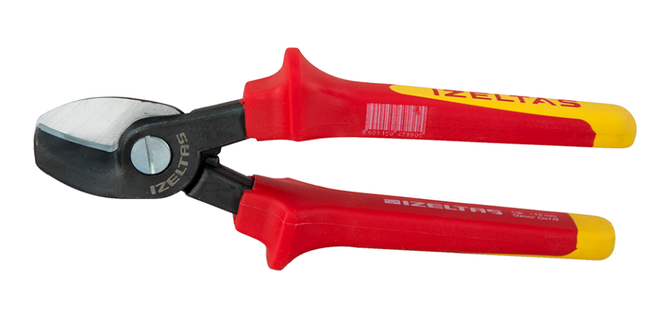 İzeltaş 1000V İzoleli Tek Ağızlı Kablo Kesici 165 mm