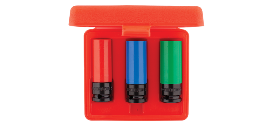 İzeltaş 1/2'' Alaşımlı Jant Lokma Takımı 3 Parça