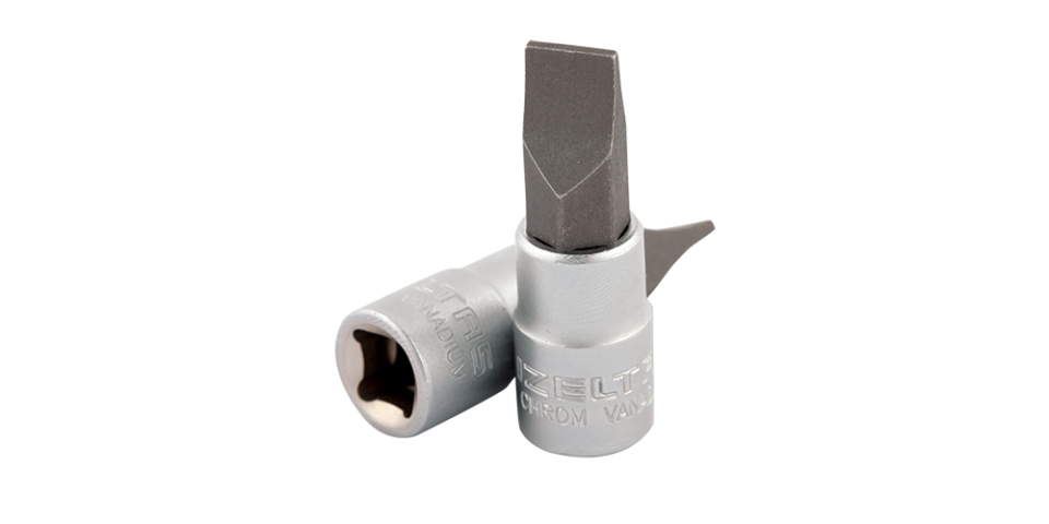 İzeltaş 1/4'' Lokmalı Düz Uç