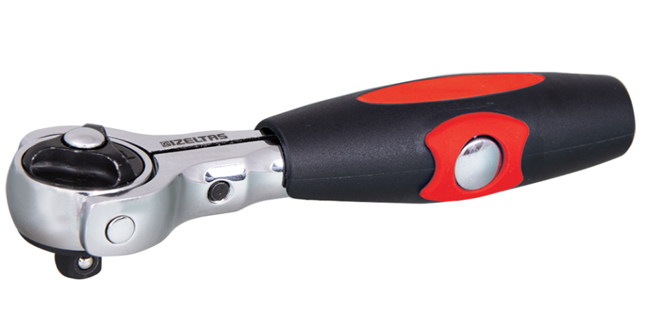 İzeltaş 1/4'' Mafsallı T Kol Cırcır (72 Diş)