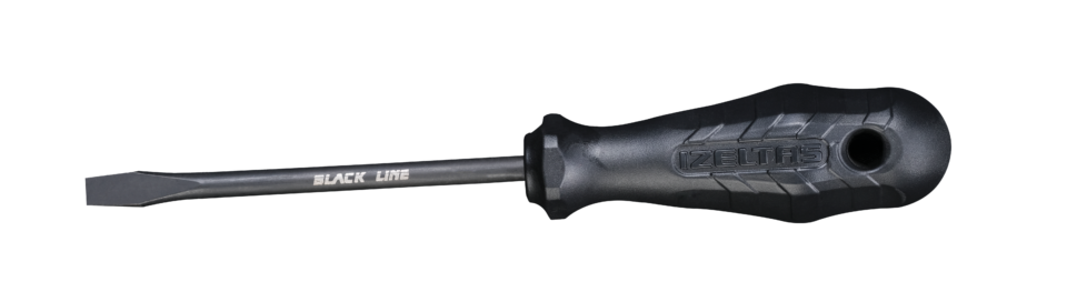 İzeltaş Black Line Düz Uçlu Tornavida 6x100