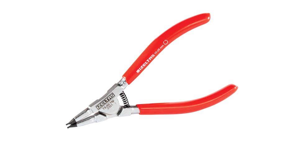 İzeltaş Dış Segman Pense Yaylı Eğri