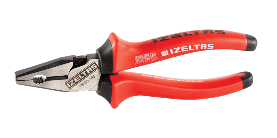 İzeltaş Kombine Pense Ağır Tip (Çelik Tel İçin)