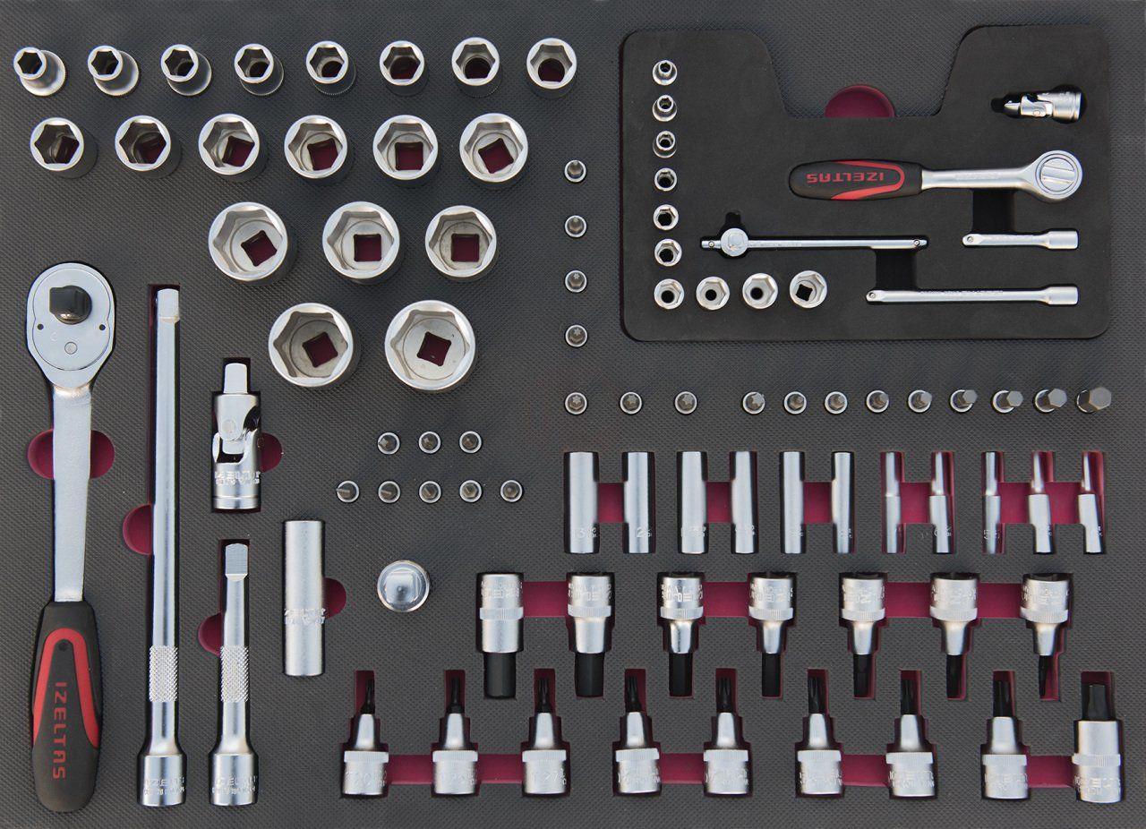 İzeltaş Premium Serisi Dolap 2. Çekmece İçi 91 Parça