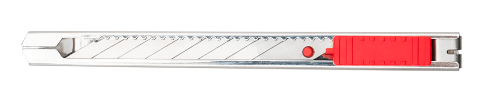 İzeltaş Pro Metal Gövde Maket Bıçağı 30° Açılı Bıçak 9mm