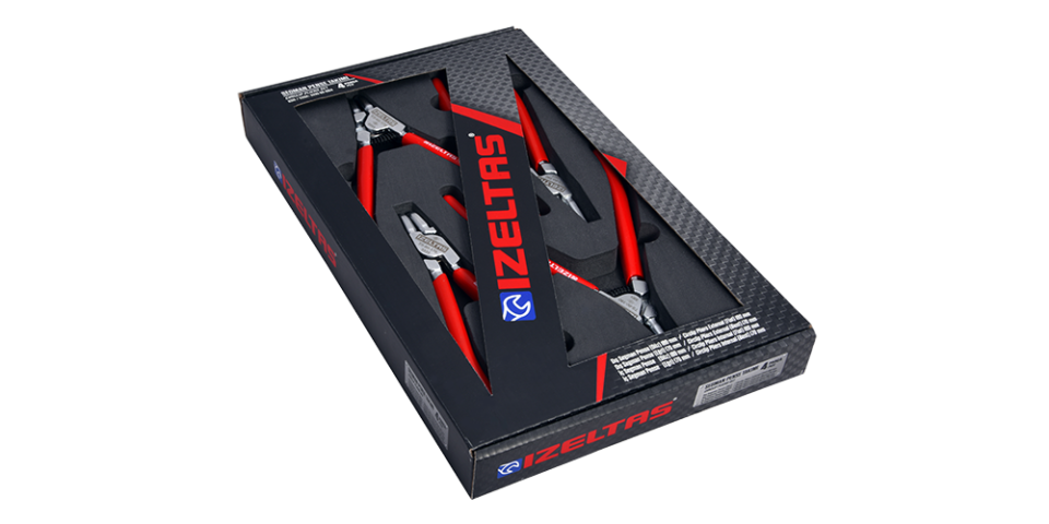 İzeltaş Segman Pense Seti 4 Parça