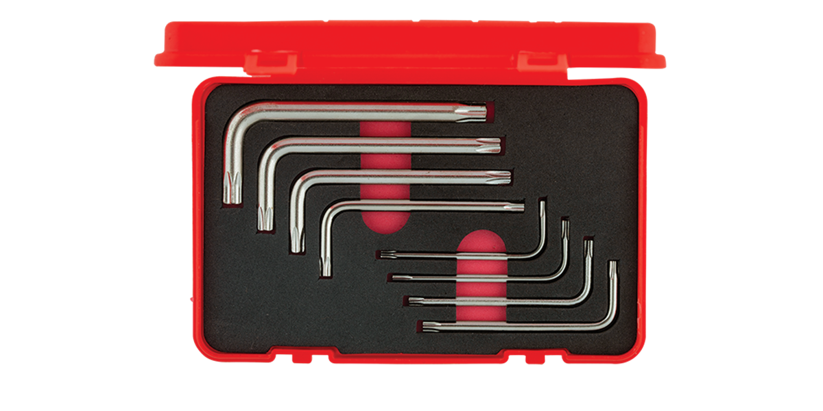İzeltaş Torx Allen Anahtar Takımı 8 Parça