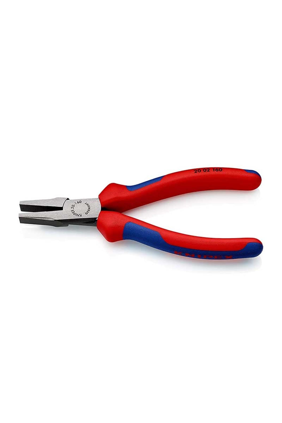 Knipex 20 02 160 Yassı Ağız Kargaburun