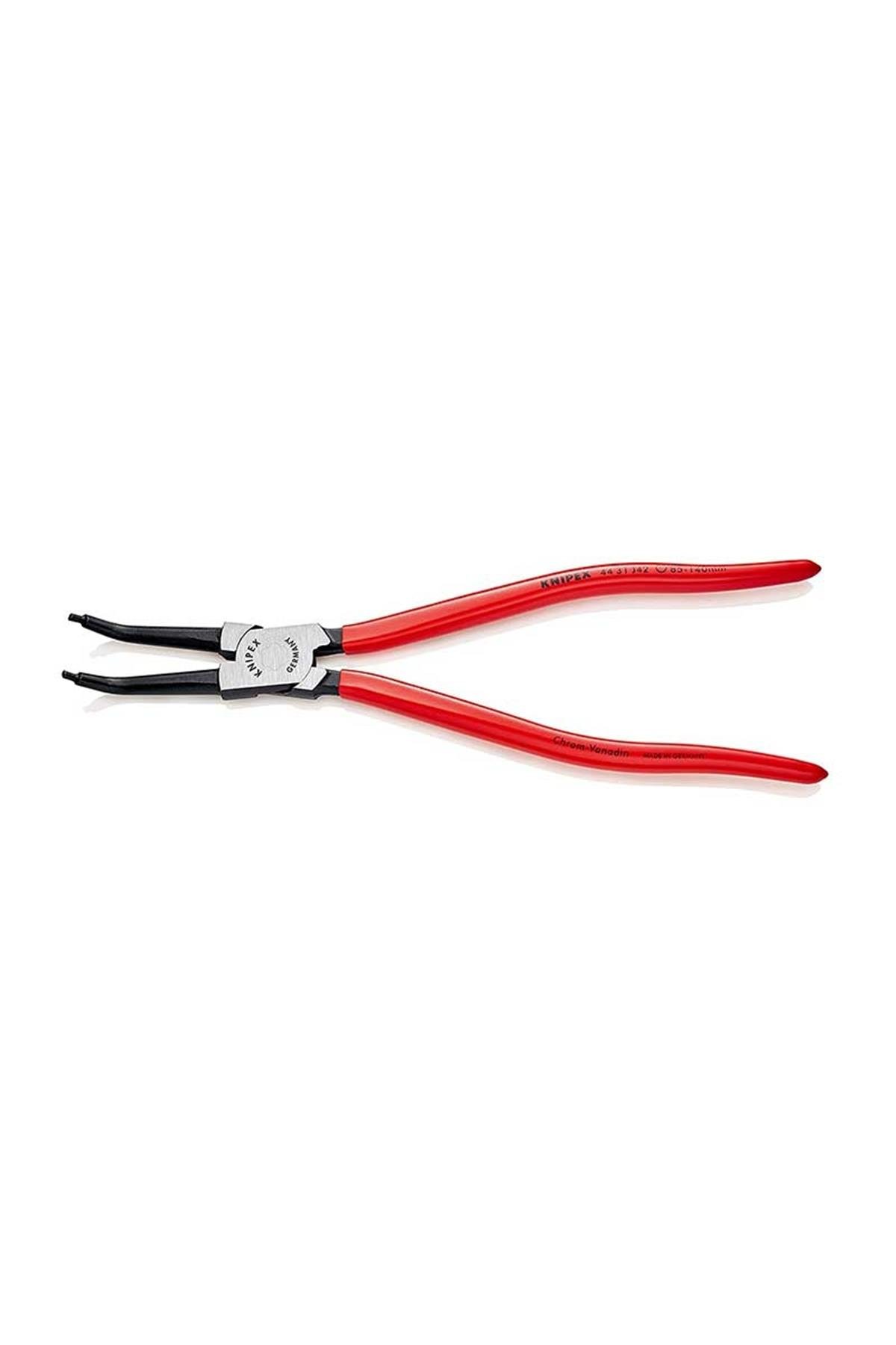 Knipex 44 31 J42 Eğri 45° İç Segman Pensesi