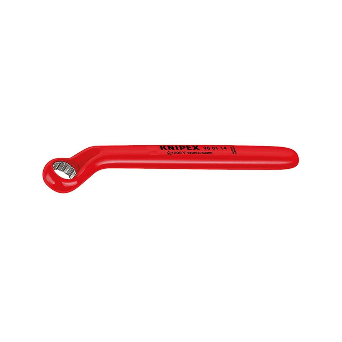 Knipex 98 01 07 VDE İzoleli Yıldız Tek Ağız Anahtar