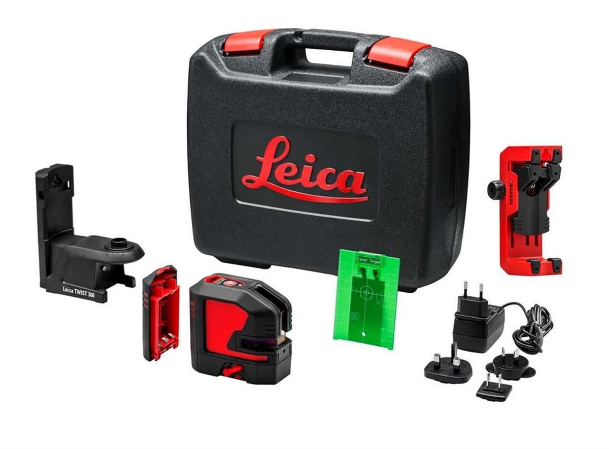 Leica Lino L2P5G Çapraz Çizgi ve Beş Nokta Çıkışlı Lazer