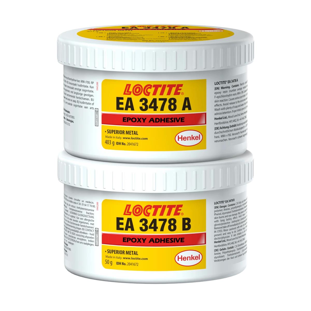 Loctite 3478 Silikon Dolgulu Epoksi Macun 453 GR