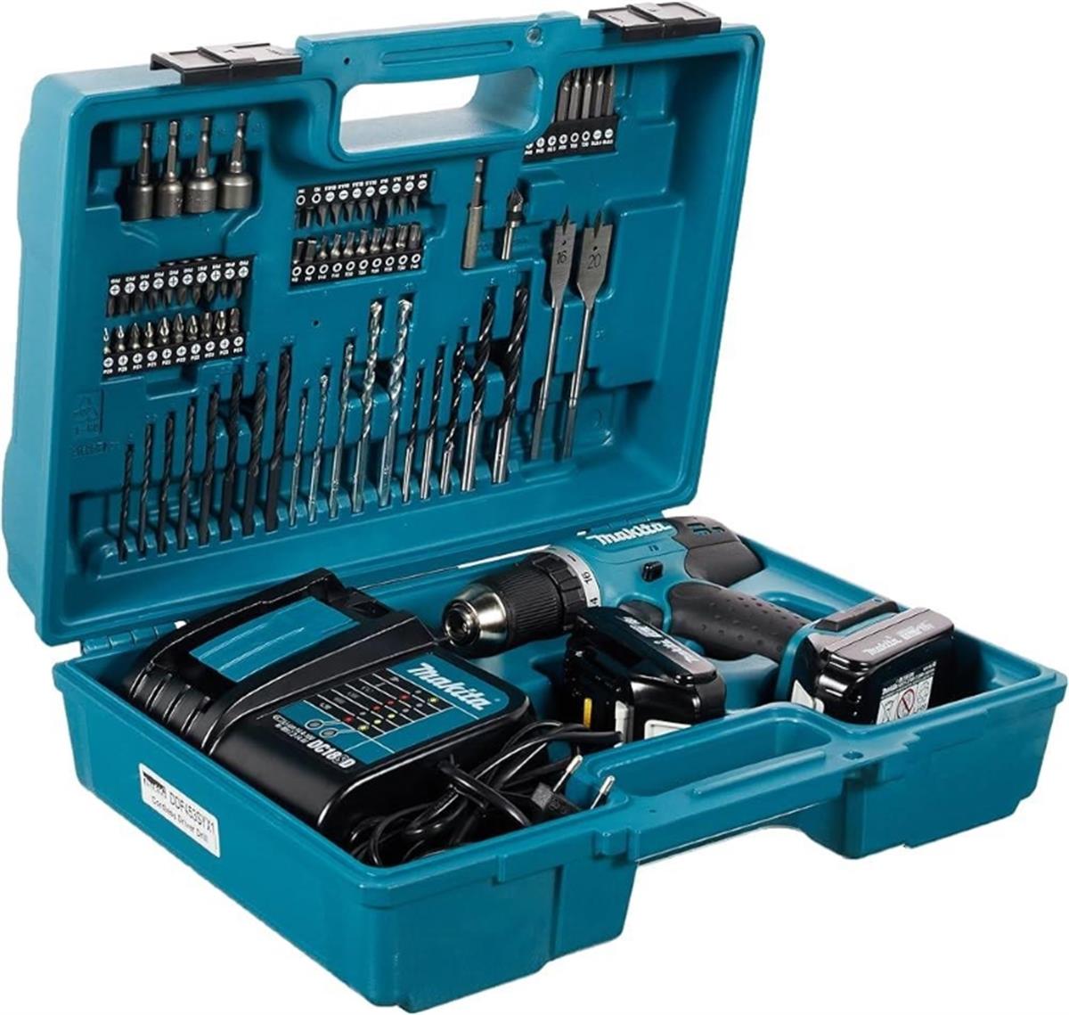 Makita DDF453SYX1 Akülü Darbeli Matkap Vidalama Seti