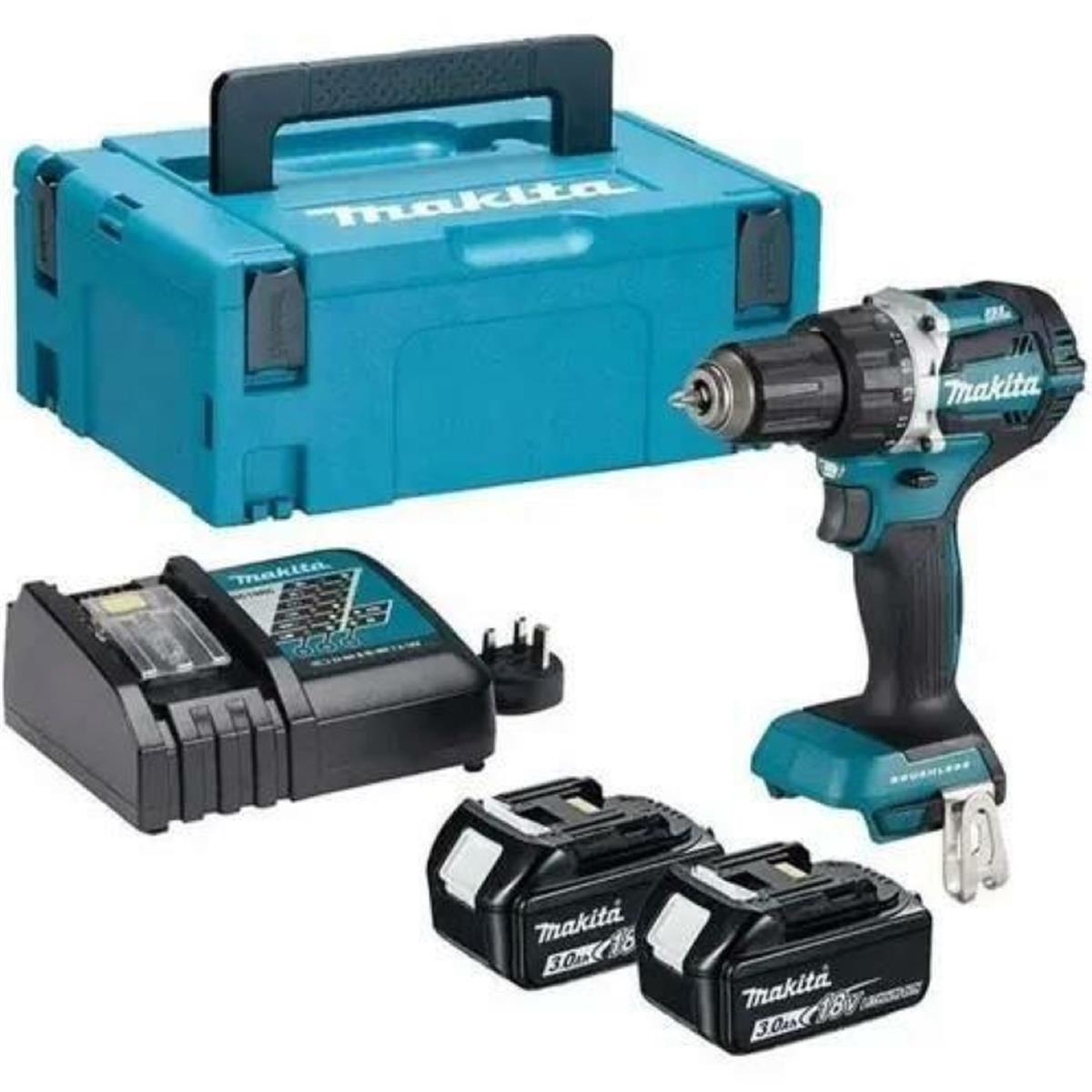Makita DDF484RTJ Çift Akülü Matkap Vidalama