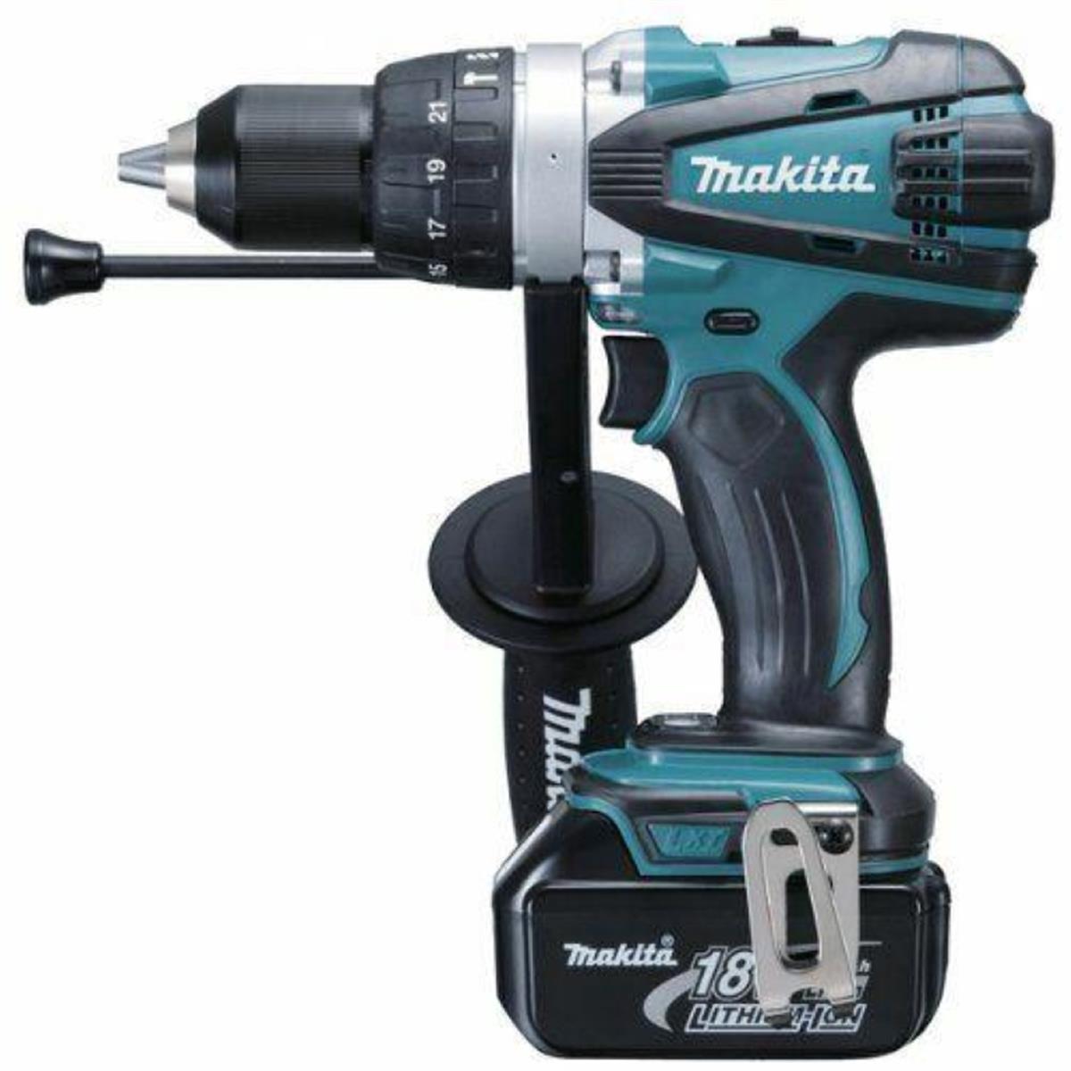 Makita DHP458RMJ Çift Akülü Darbeli Matkap Vidalama