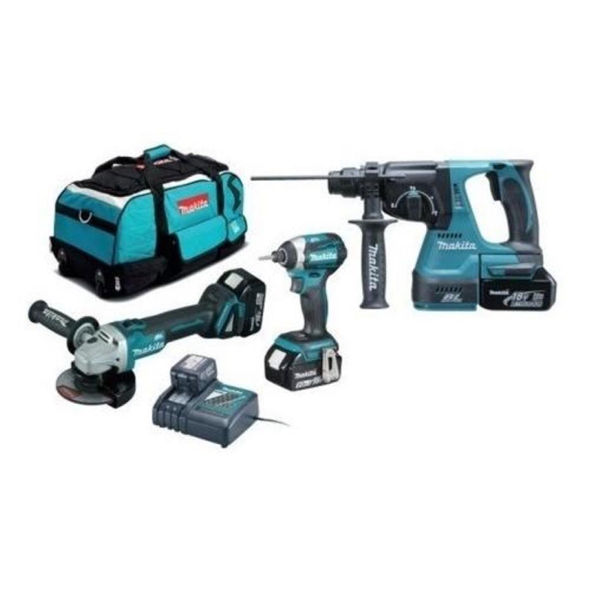 Makita DLX3070TX 3 Akülü Combo Kit