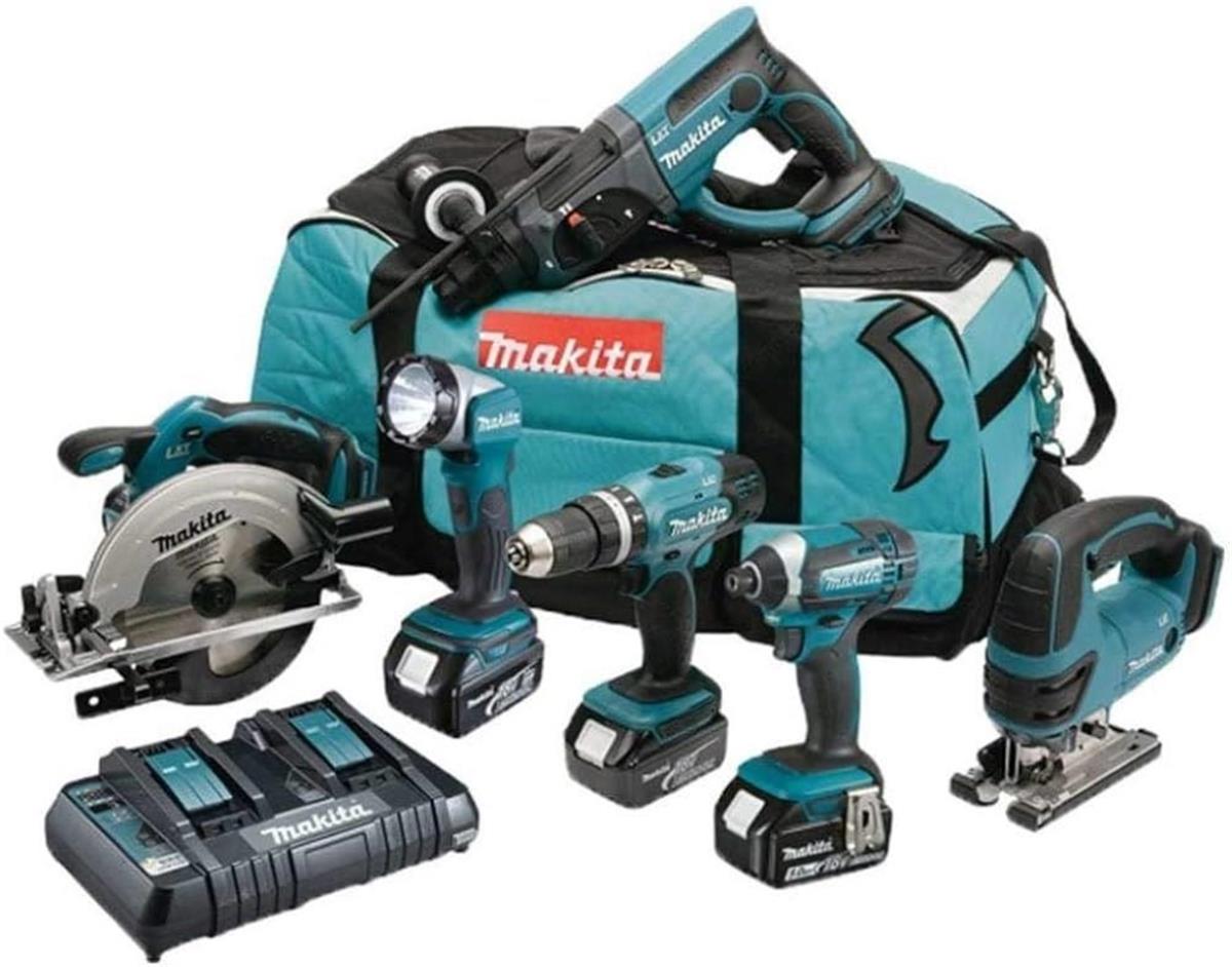 Makita DLX6068PT 3 Akülü 5'li Set