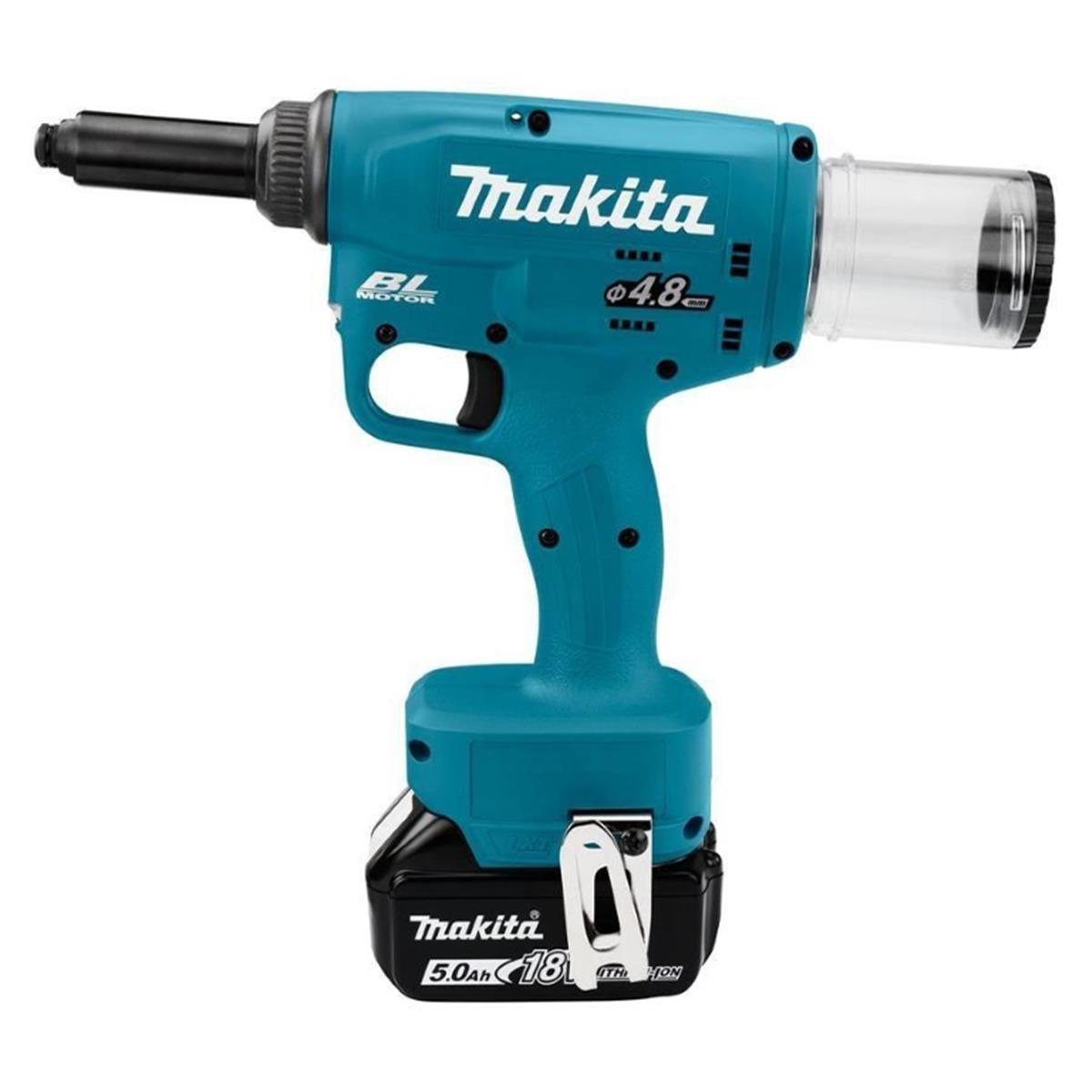 Makita DRV250RTJ Çift Akülü Perçin Tabancası