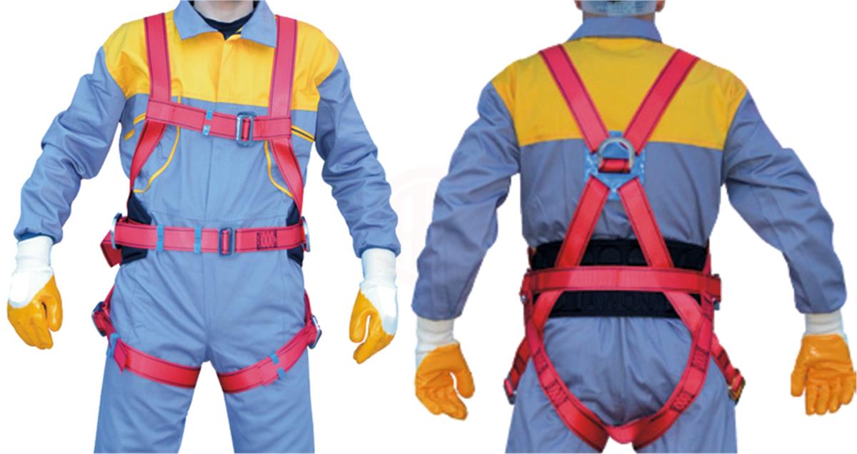 Max Safety Bel Destekli Paraşüt Tipi Emniyet Kemeri  