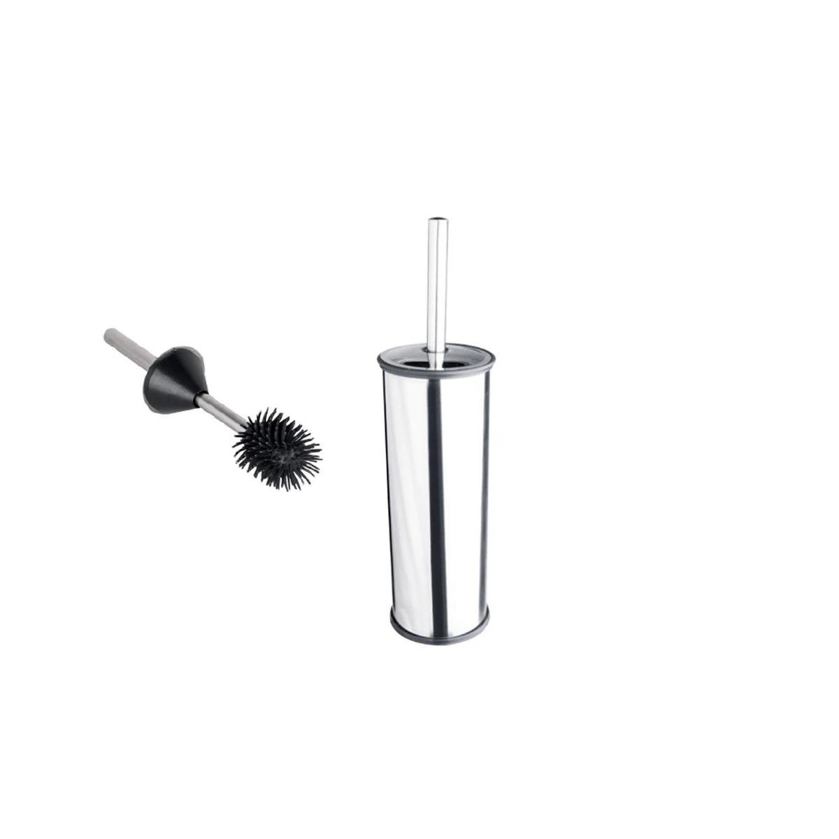 Maxiflow Akıllı Kapak Eko WC Fırçası Krom