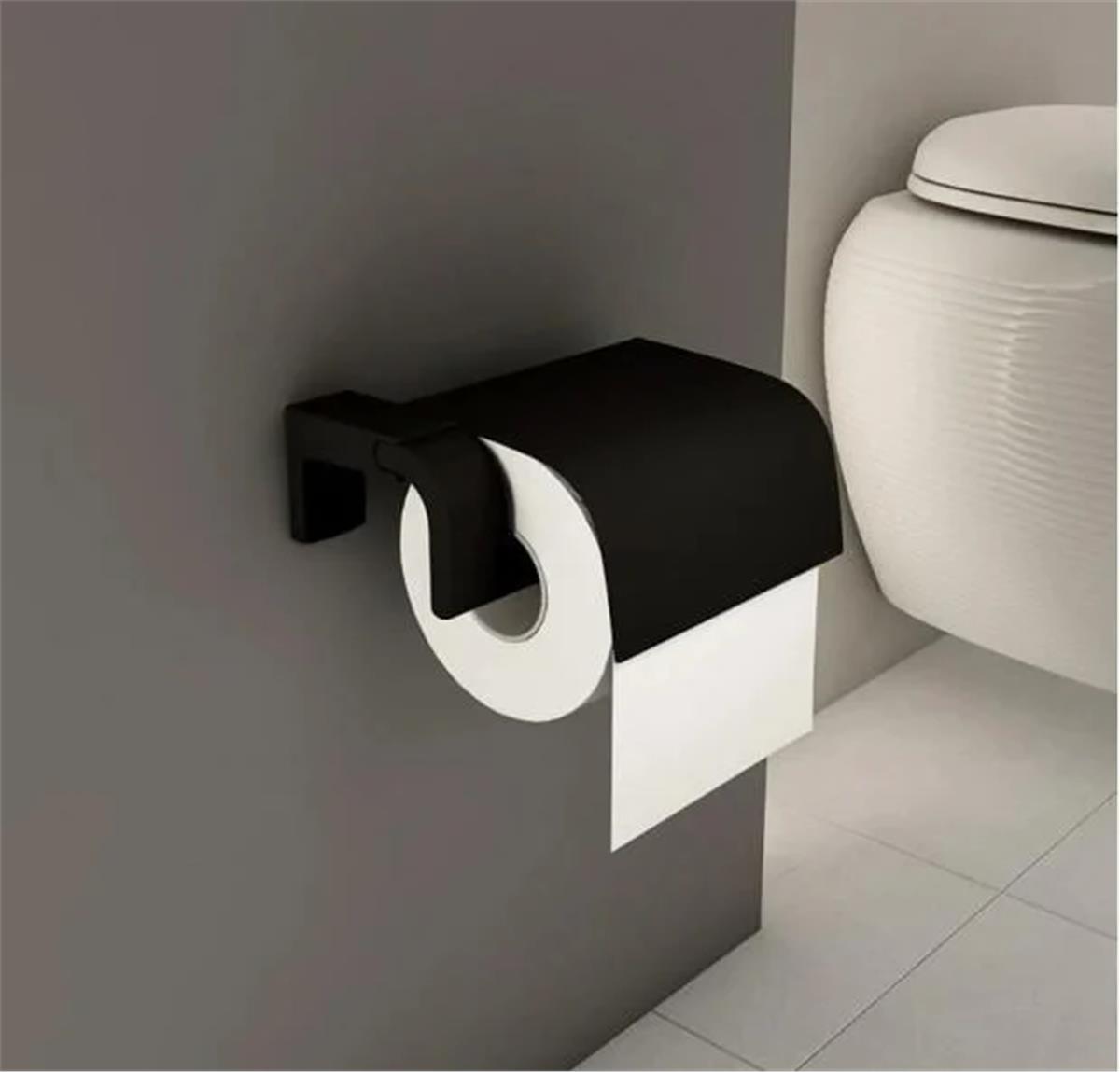 Maxiflow F1 Black Serisi Serisi WC Kapaklı Kağıtlık