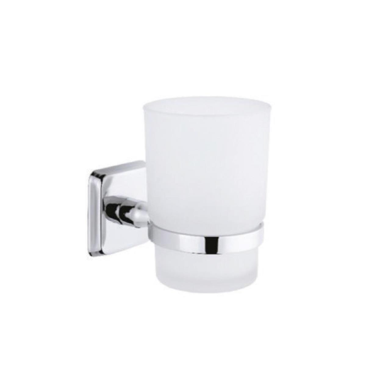 Maxiflow Kare Serisi Diş Fırçalık Krom