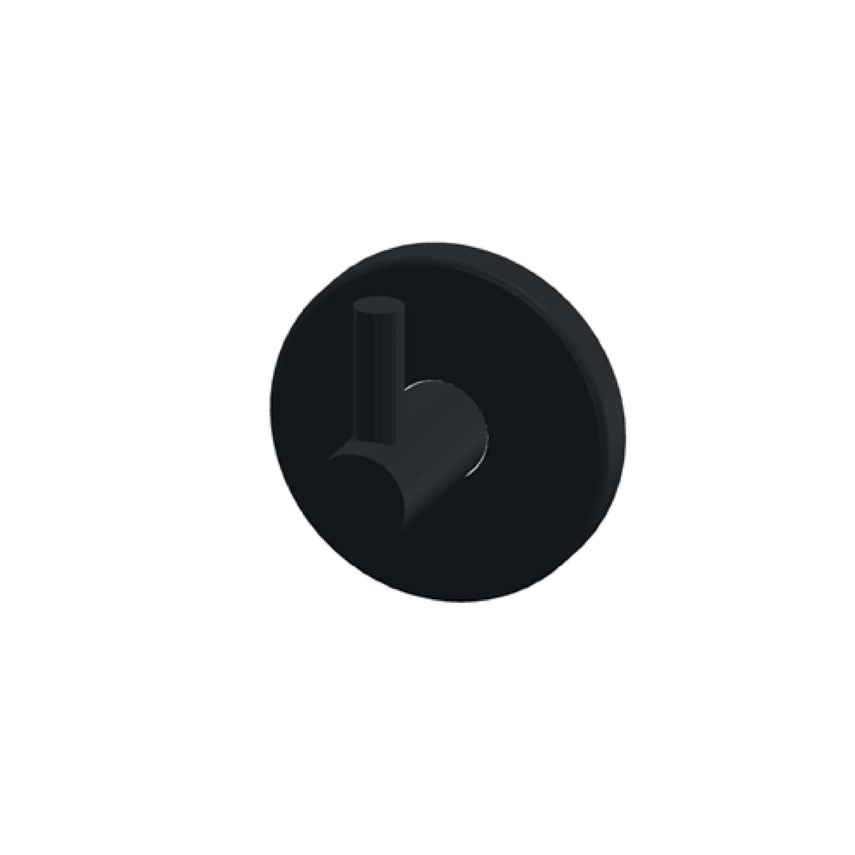 Maxiflow Zümrüt Serisi Tekli Bornoz Askılığı Siyah