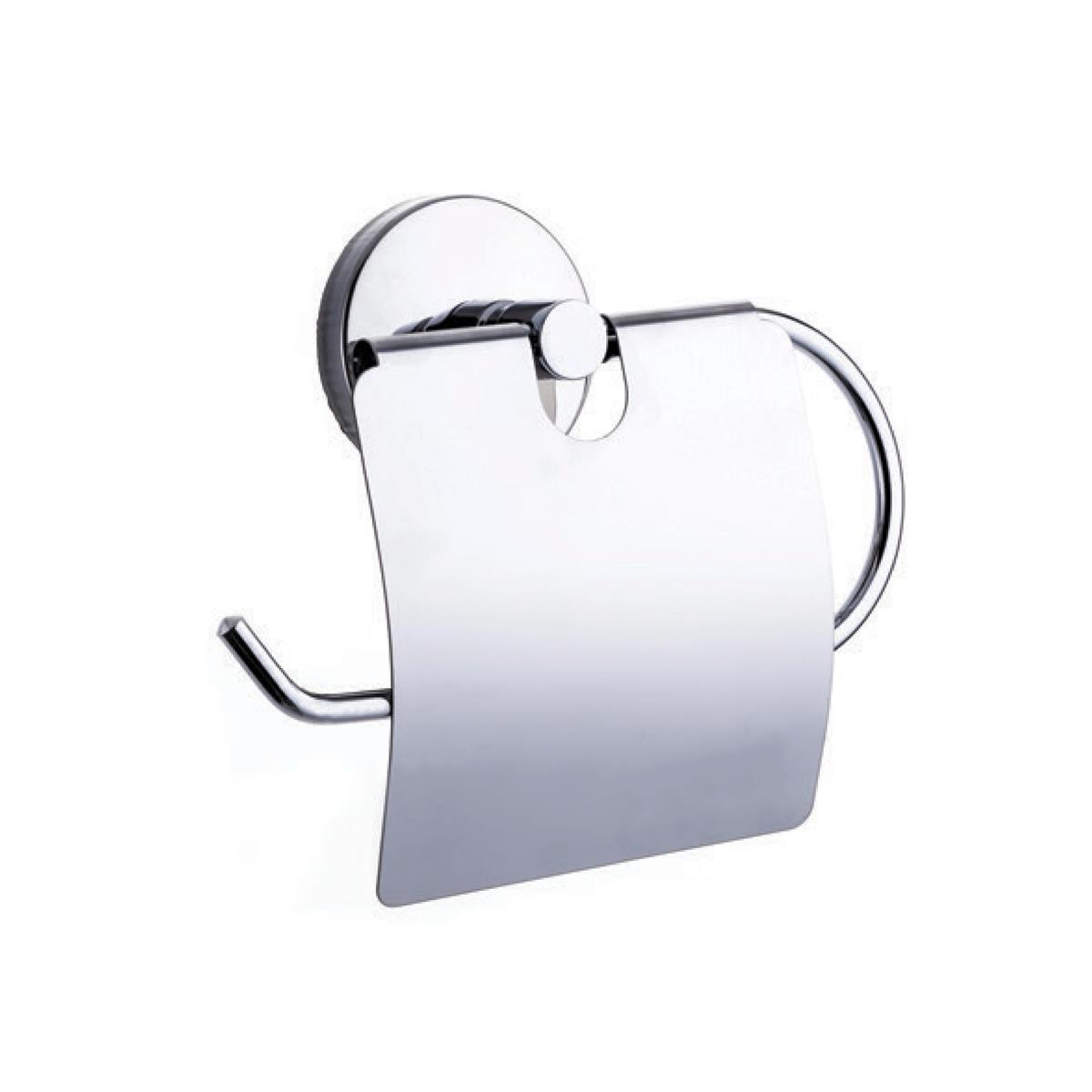 Maxiflow Zümrüt Serisi WC Kapaklı Kağıtlık Krom